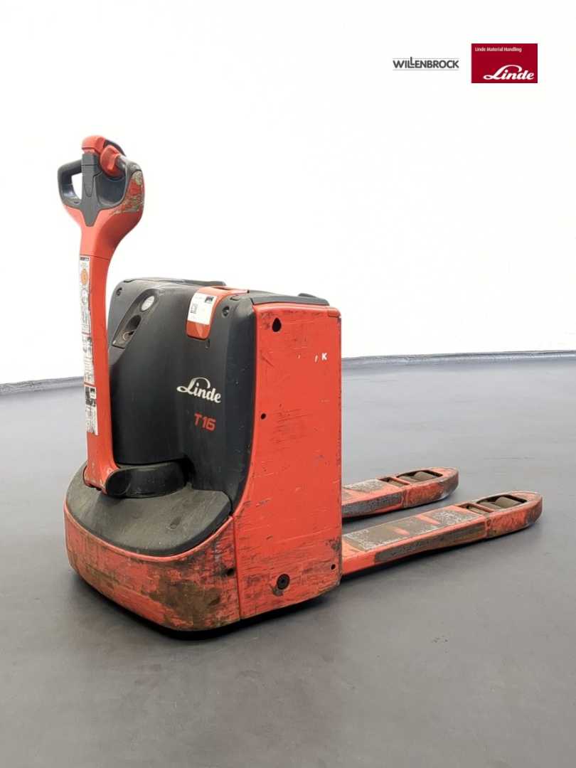 Used Forklift Linde T16-1152-02 Gājēju krautņotājs ar dīseli (Image 1) Used Forklift Linde T16-1152-02 Gājēju krautņotājs ar dīseli (Image 1)