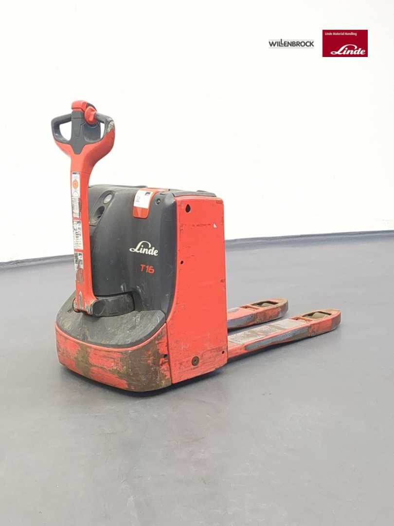 Used Forklift Linde T16-1152-02 Gājēju krautņotājs ar dīseli (Image 1) Used Forklift Linde T16-1152-02 Gājēju krautņotājs ar dīseli (Image 1)