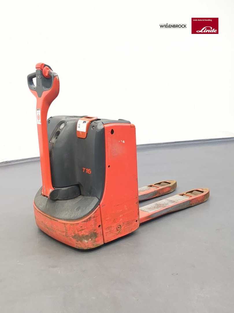 Used Forklift Linde T16-1152-02 Gājēju krautņotājs ar dīseli (Image 1) Used Forklift Linde T16-1152-02 Gājēju krautņotājs ar dīseli (Image 1)