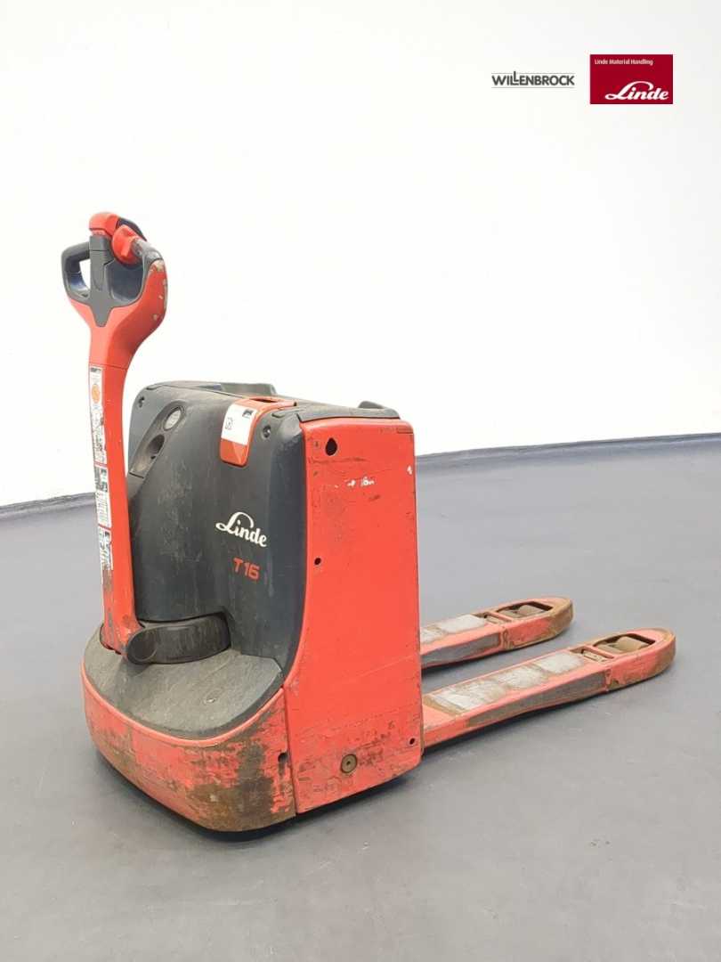 Used Forklift Linde T16-1152-02 Gājēju krautņotājs ar dīseli (Image 1) Used Forklift Linde T16-1152-02 Gājēju krautņotājs ar dīseli (Image 1)
