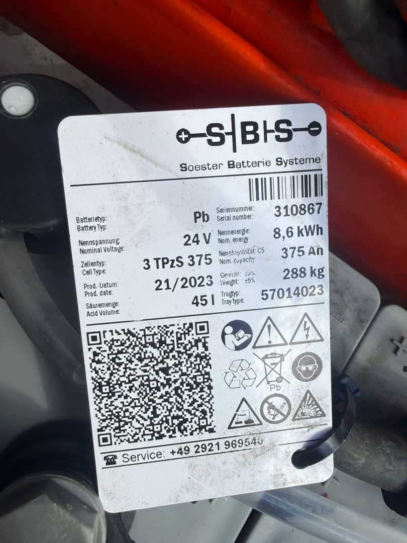 Used Forklift Linde T 18 Baujahr 2009 Akku 2017 Gājēju krautņotājs ar dīseli (Image 8) Used Forklift Linde T 18 Baujahr 2009 Akku 2017 Gājēju krautņotājs ar dīseli (Image 8)