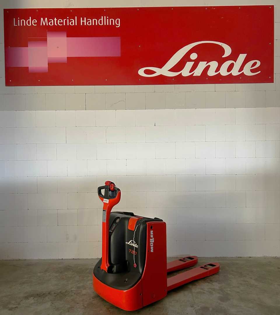 Used Forklift Linde T20 Gājēju krautņotājs ar dīseli (Image 2) Used Forklift Linde T20 Gājēju krautņotājs ar dīseli (Image 2)