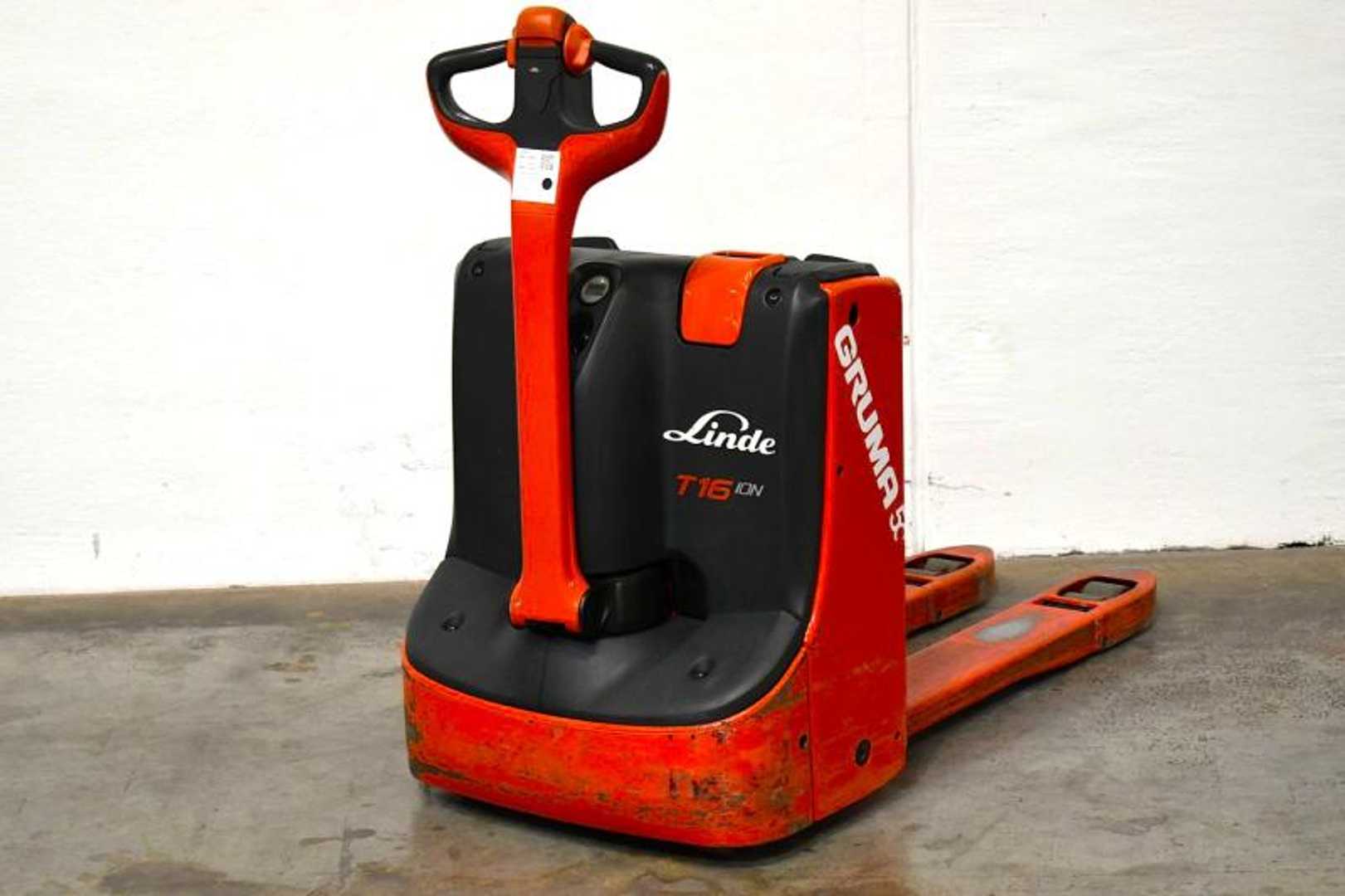 Used Forklift Linde T 16 ION 1152 Gājēju krautņotājs ar dīseli (Image 1)