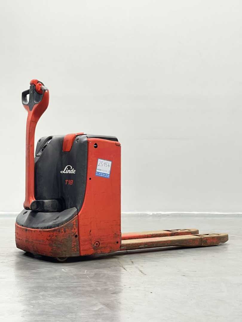 Used Forklift Linde T18-1152 Gājēju krautņotājs ar dīseli (Image 2) Used Forklift Linde T18-1152 Gājēju krautņotājs ar dīseli (Image 2)
