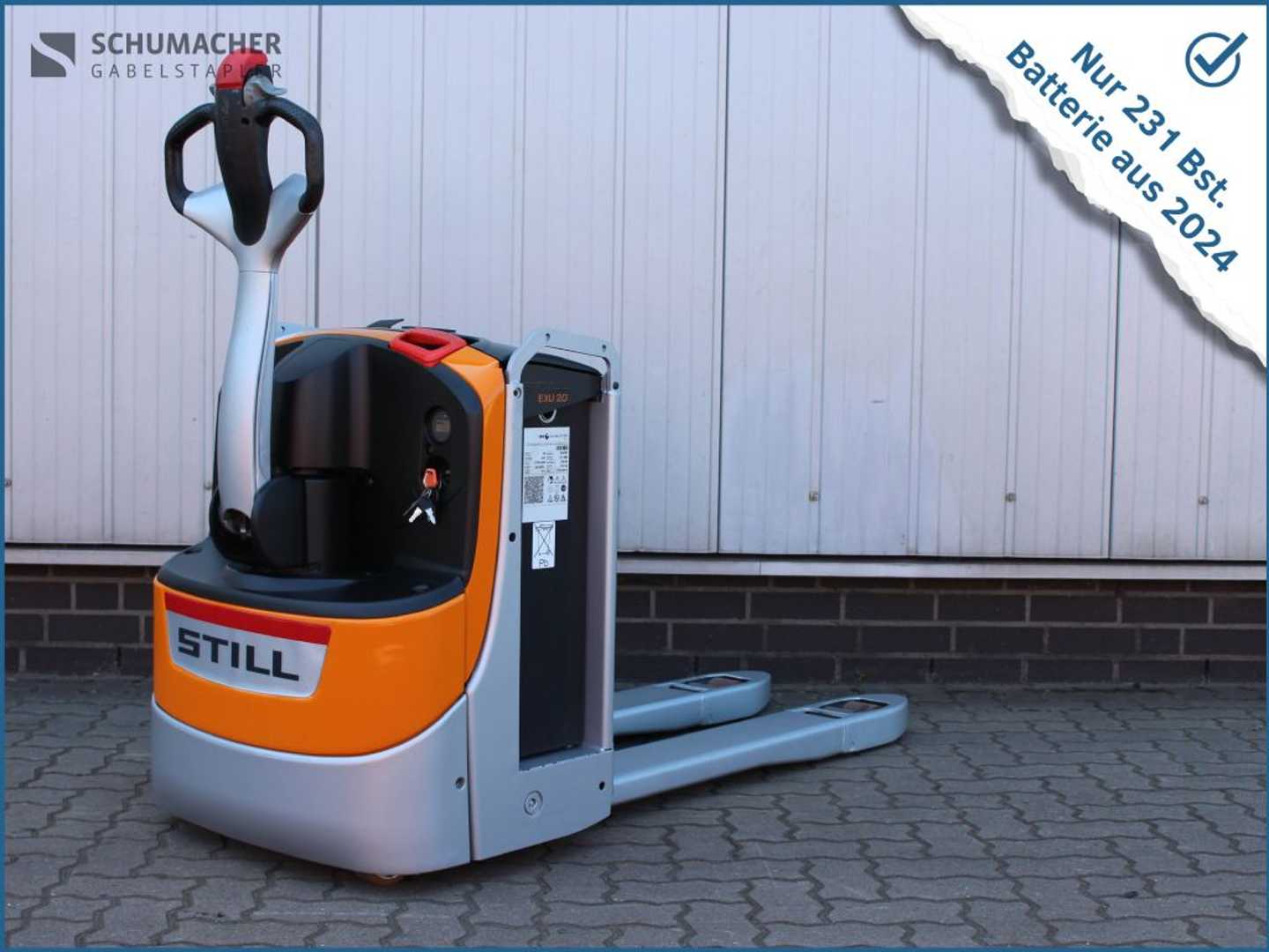 Used Forklift STILL EXU20 | Batterie 2024 Gājēju krautņotājs ar dīseli (Image 1) Used Forklift STILL EXU20 | Batterie 2024 Gājēju krautņotājs ar dīseli (Image 1)
