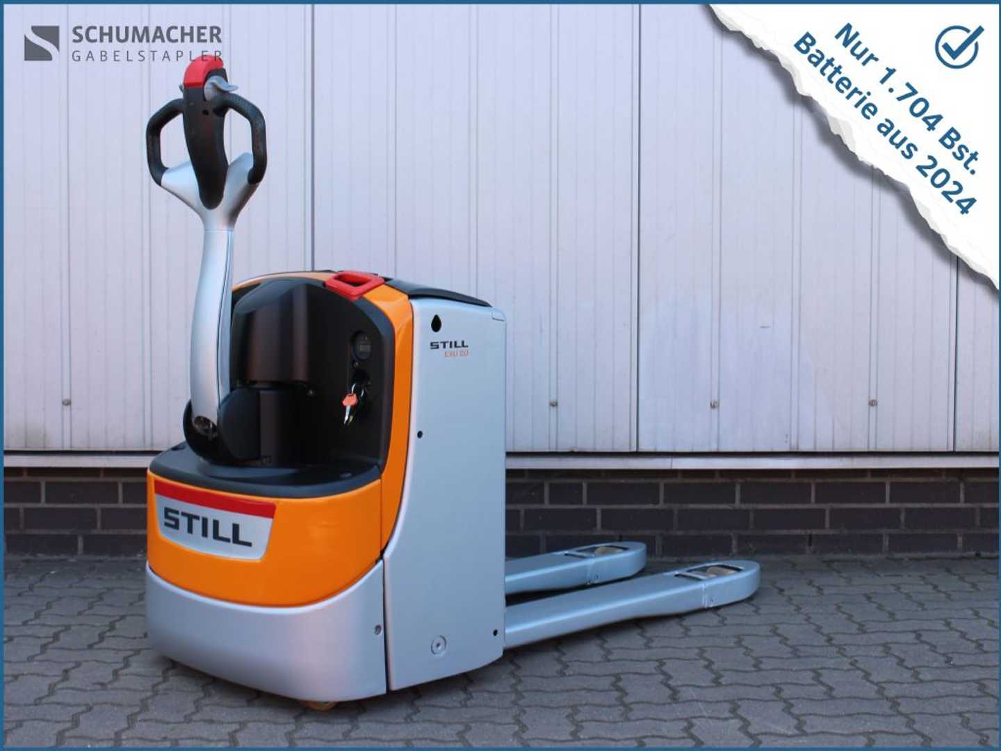 Used Forklift STILL EXU20 | Batterie 96% - 2024 Gājēju krautņotājs ar dīseli (Image 1) Used Forklift STILL EXU20 | Batterie 96% - 2024 Gājēju krautņotājs ar dīseli (Image 1)