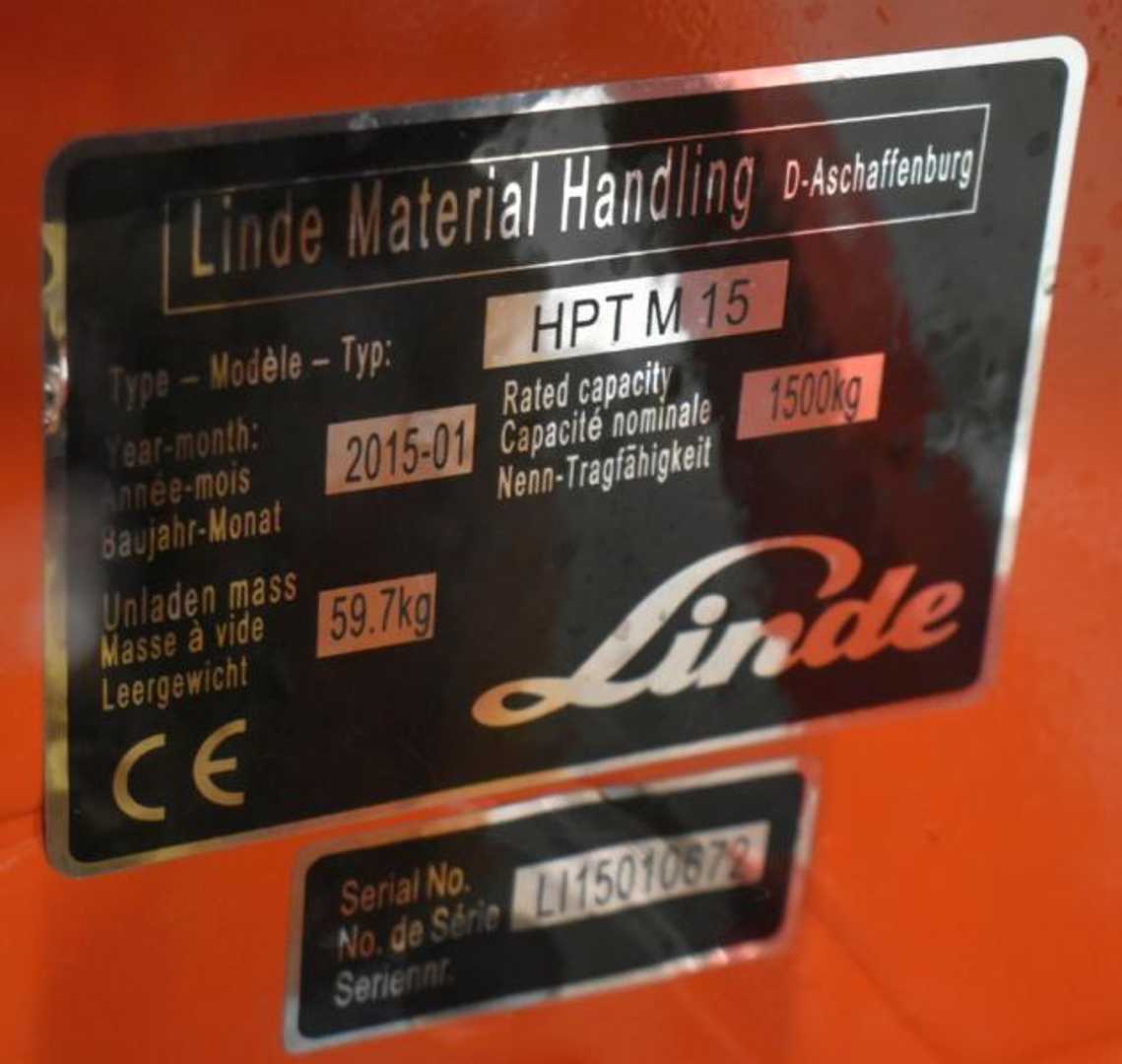 Used Forklift Linde HPT M 15 Gājēju krautņotājs ar dīseli (Image 4) Used Forklift Linde HPT M 15 Gājēju krautņotājs ar dīseli (Image 4)