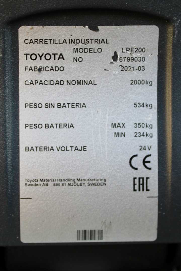 Used Forklift BT LPE 200 Gājēju krautņotājs (daļēji elektrisks) (Image 7) Used Forklift BT LPE 200 Gājēju krautņotājs (daļēji elektrisks) (Image 7)