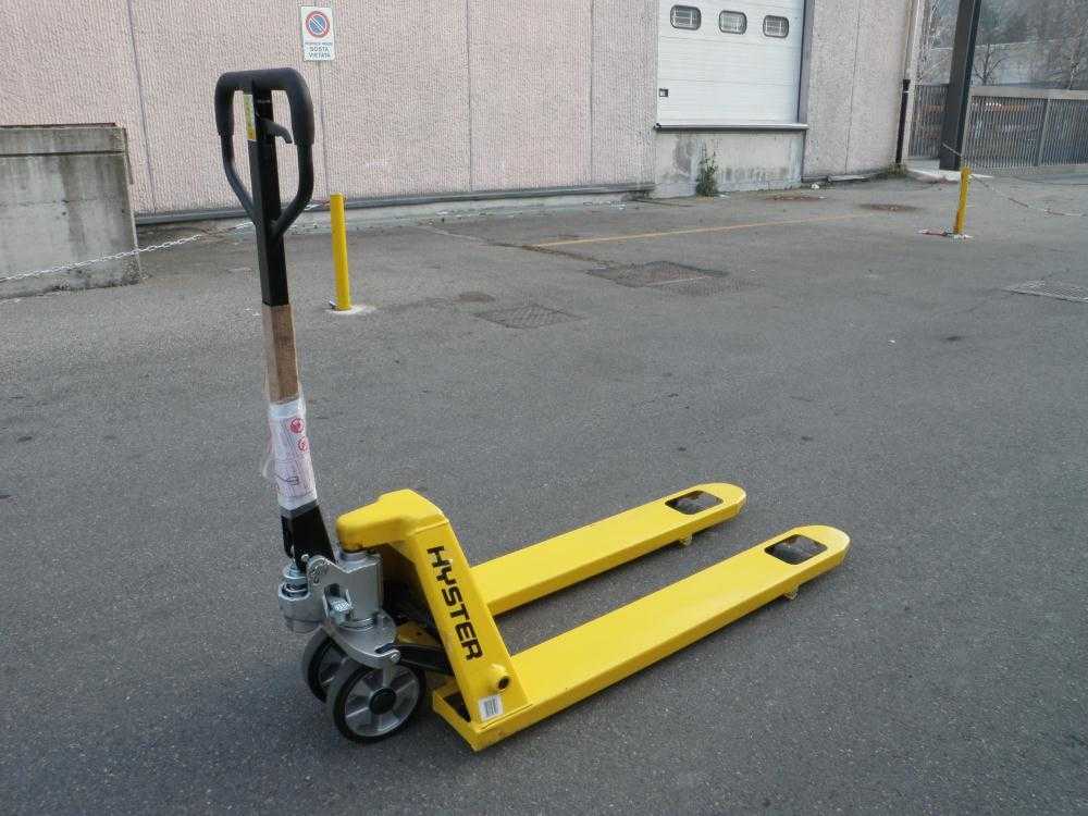 Used Forklift Other TRANSPALLET MANUALE HYSTER Rokas balstdakšu krautņotājs (manuāls) (Image 1)