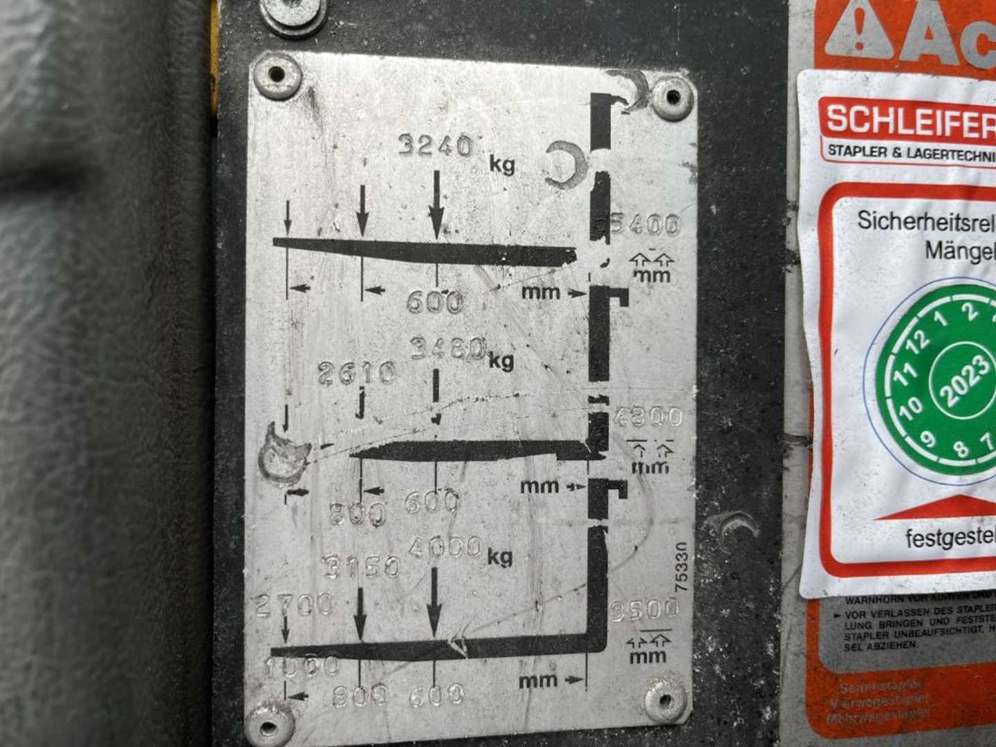 Used Forklift Baumann HX40-12-54TR Sānu iekrāvējs (Image 5) Used Forklift Baumann HX40-12-54TR Sānu iekrāvējs (Image 5)