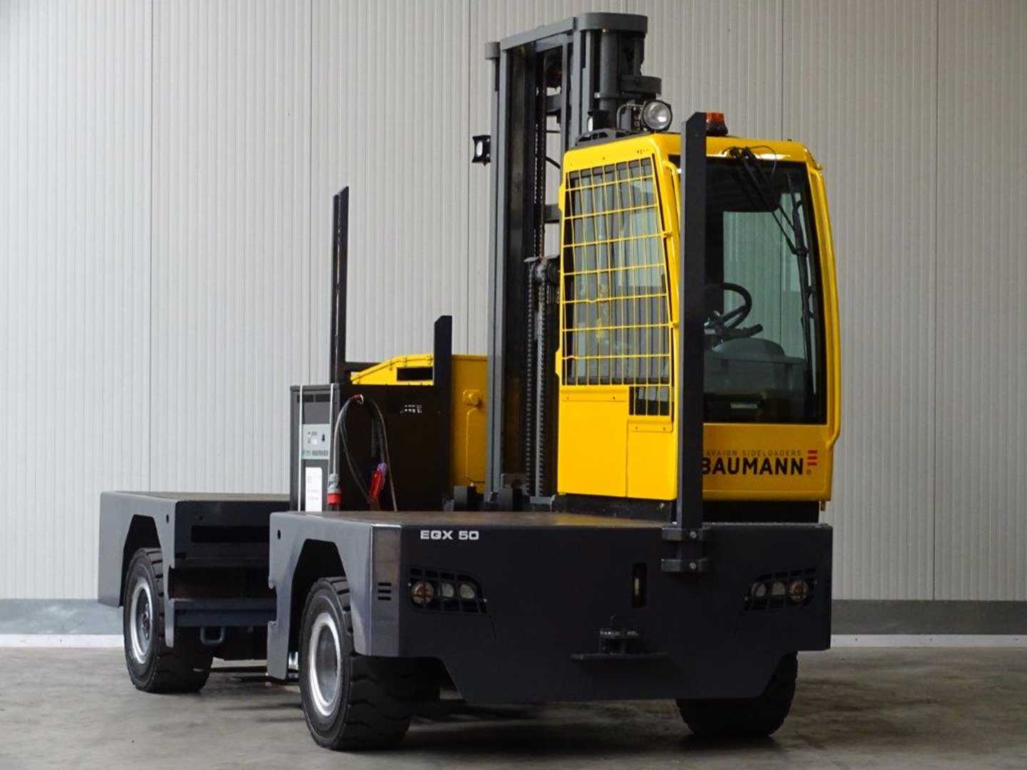 Used Forklift Baumann EGX50/14/75TR - TRIPLEX Sānu iekrāvējs (Image 3) Used Forklift Baumann EGX50/14/75TR - TRIPLEX Sānu iekrāvējs (Image 3)