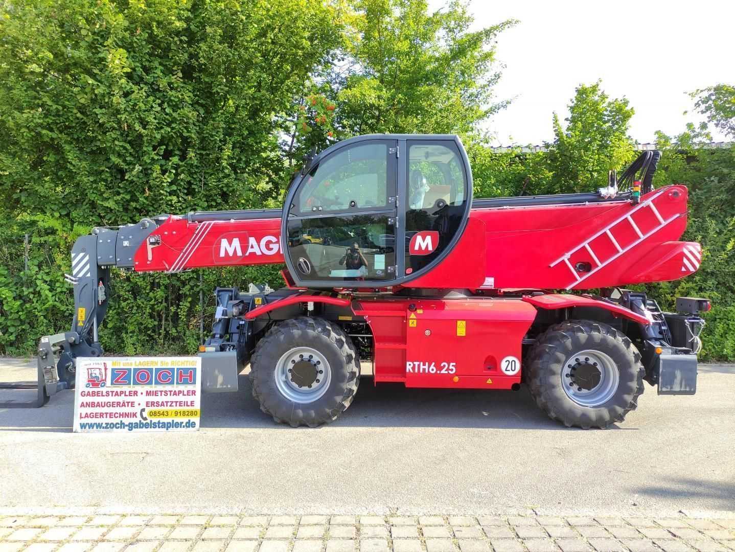 Used Forklift Magni RTH-6.25-360° Rotor Teleskopiskais iekrāvējs (Image 1)