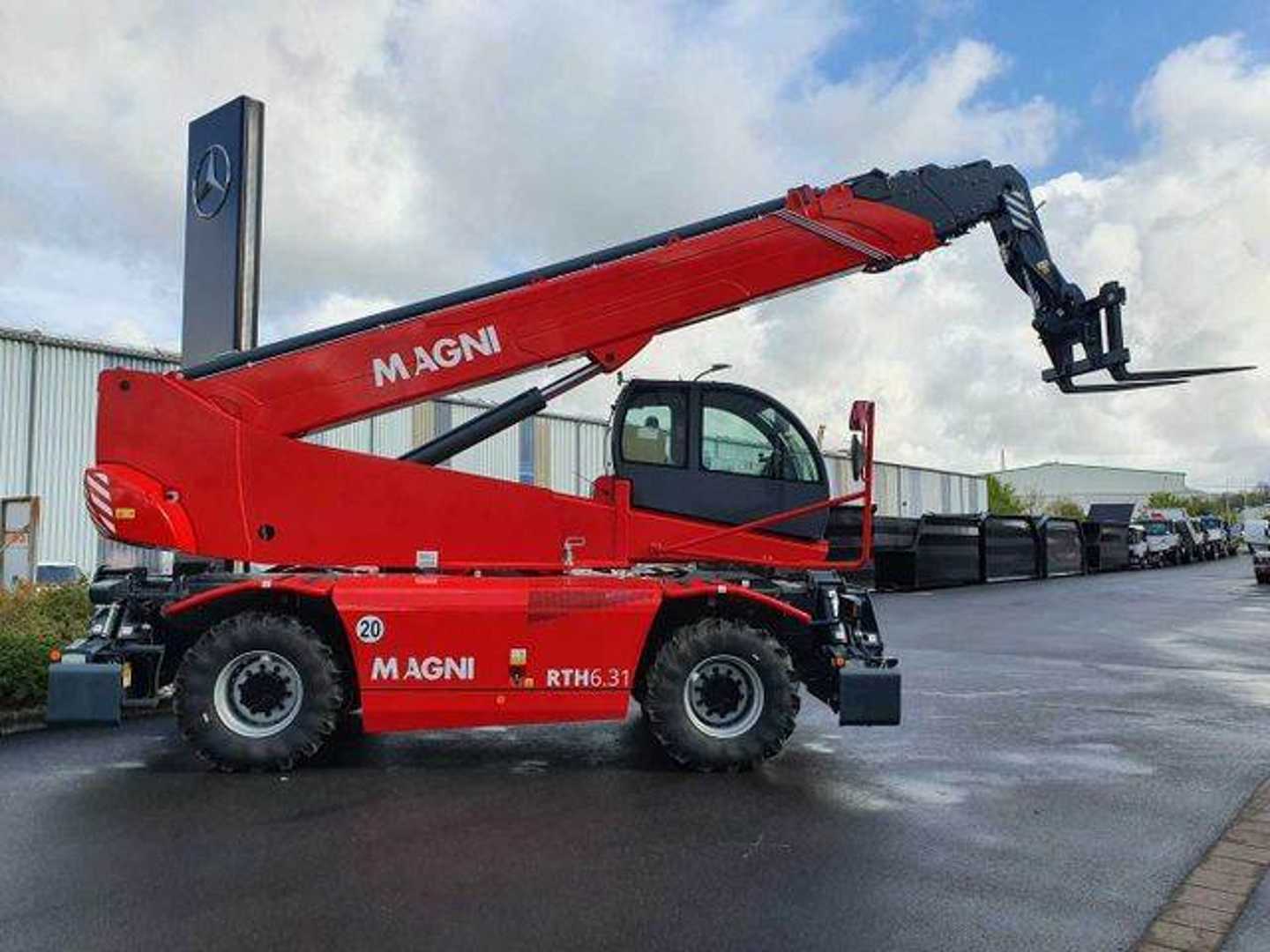 Used Forklift Magni RTH 6.31 SH / 6to Hubkraft / Funk / NEU Teleskopiskais iekrāvējs (Image 20) Used Forklift Magni RTH 6.31 SH / 6to Hubkraft / Funk / NEU Teleskopiskais iekrāvējs (Image 20)