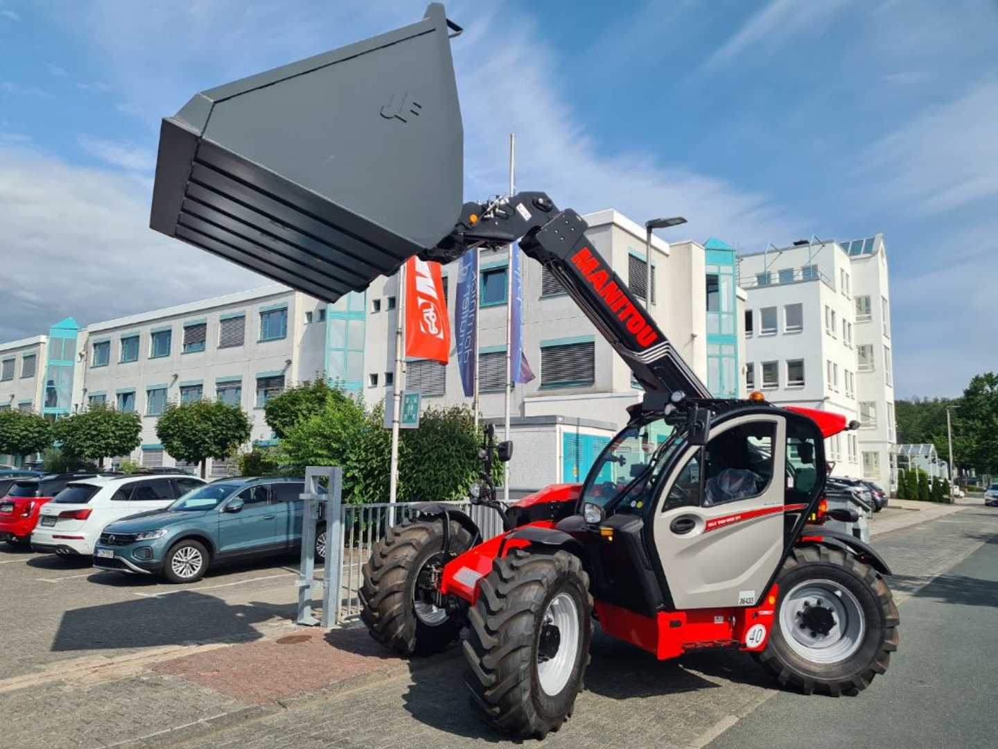 Used Forklift Manitou MLT 841-145 + ELITE Teleskopiskais iekrāvējs (Image 2)