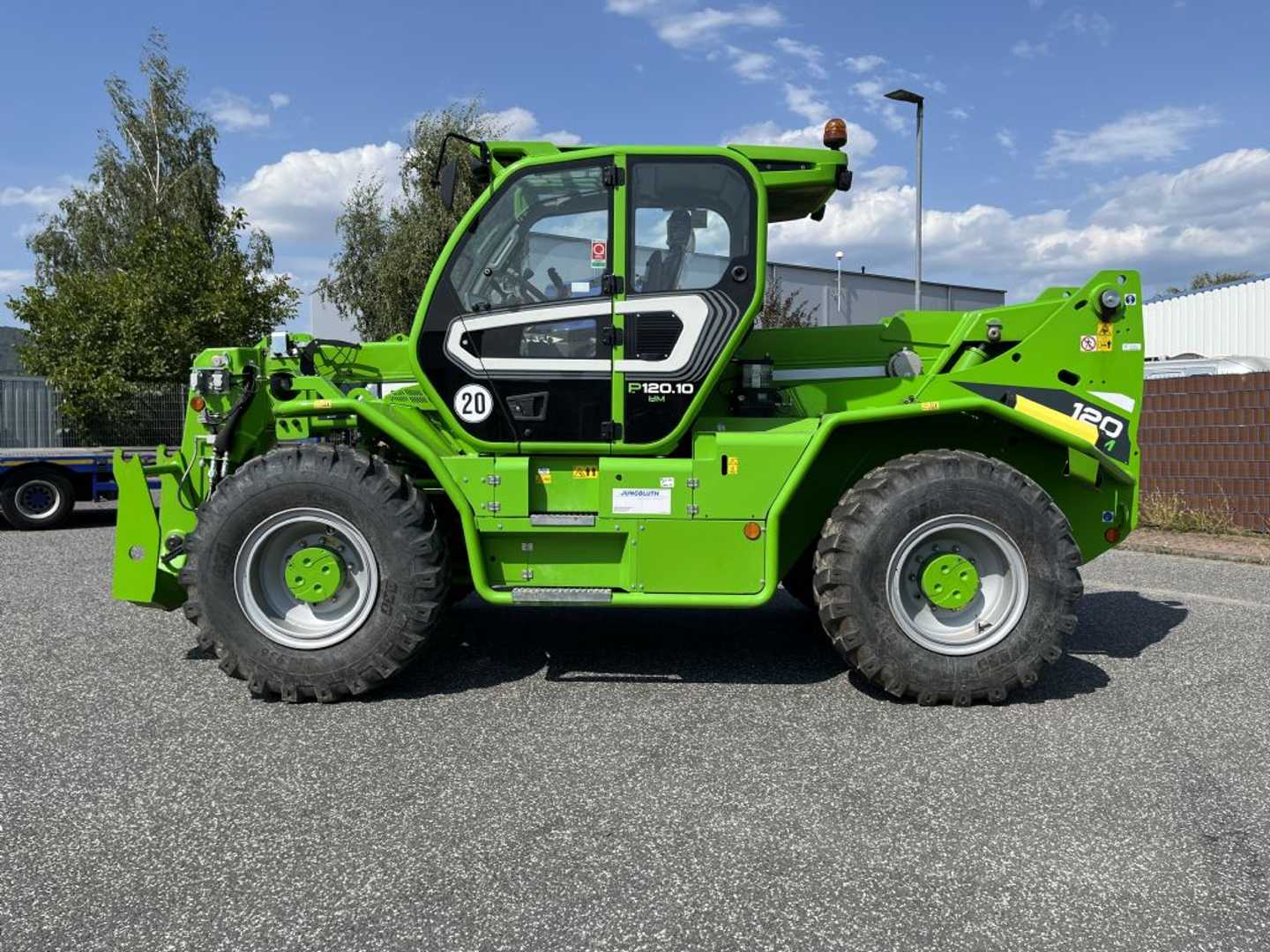 Used Forklift Merlo P120.10HM Teleskopiskais iekrāvējs (Image 11) Used Forklift Merlo P120.10HM Teleskopiskais iekrāvējs (Image 11)