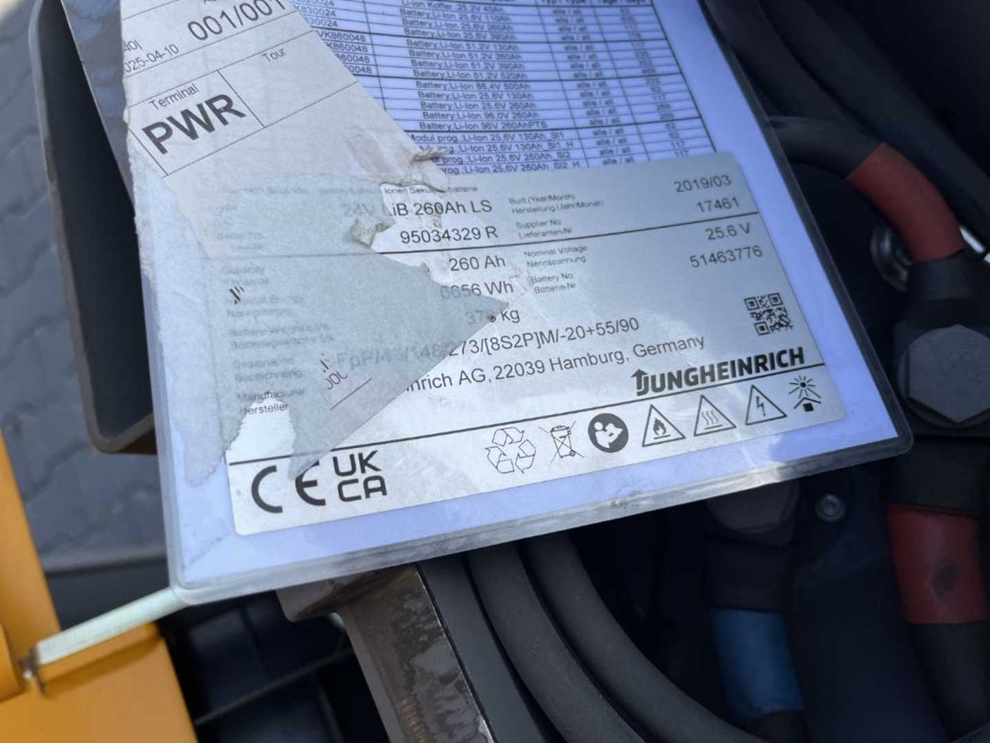 Used Forklift Jungheinrich EZS350 Vilcējs (Image 6) Used Forklift Jungheinrich EZS350 Vilcējs (Image 6)