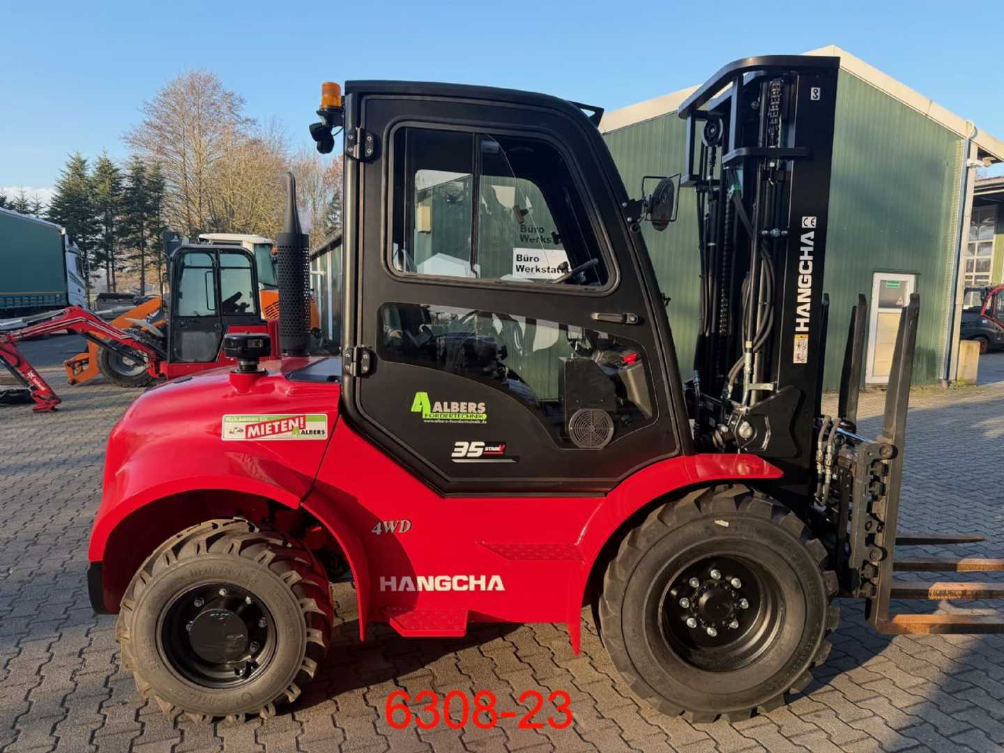 Used Forklift HC CPCD 35 XW-98C-RT 4 Āra iekrāvējs (Image 6) Used Forklift HC CPCD 35 XW-98C-RT 4 Āra iekrāvējs (Image 6)