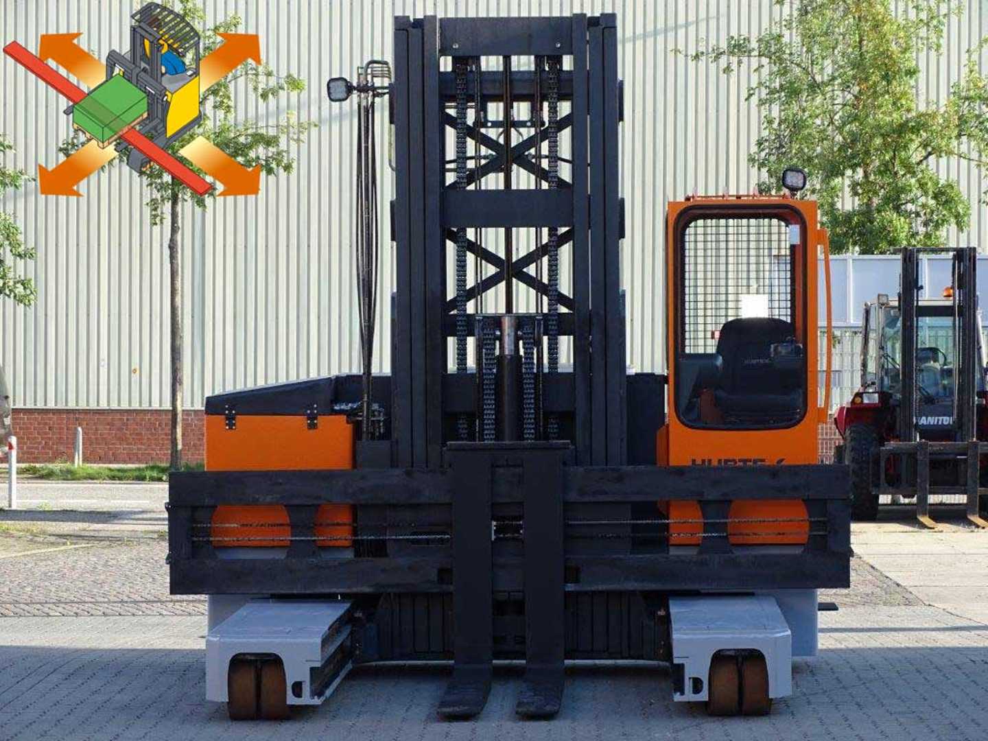 Used Forklift Hubtex MQ55 Četrpusējais iekrāvējs (Image 1) Used Forklift Hubtex MQ55 Četrpusējais iekrāvējs (Image 1)