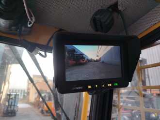 Muletto usato BAUMANN HX30-26 DIESEL SCHUBMASTSTAPLER (13032970)