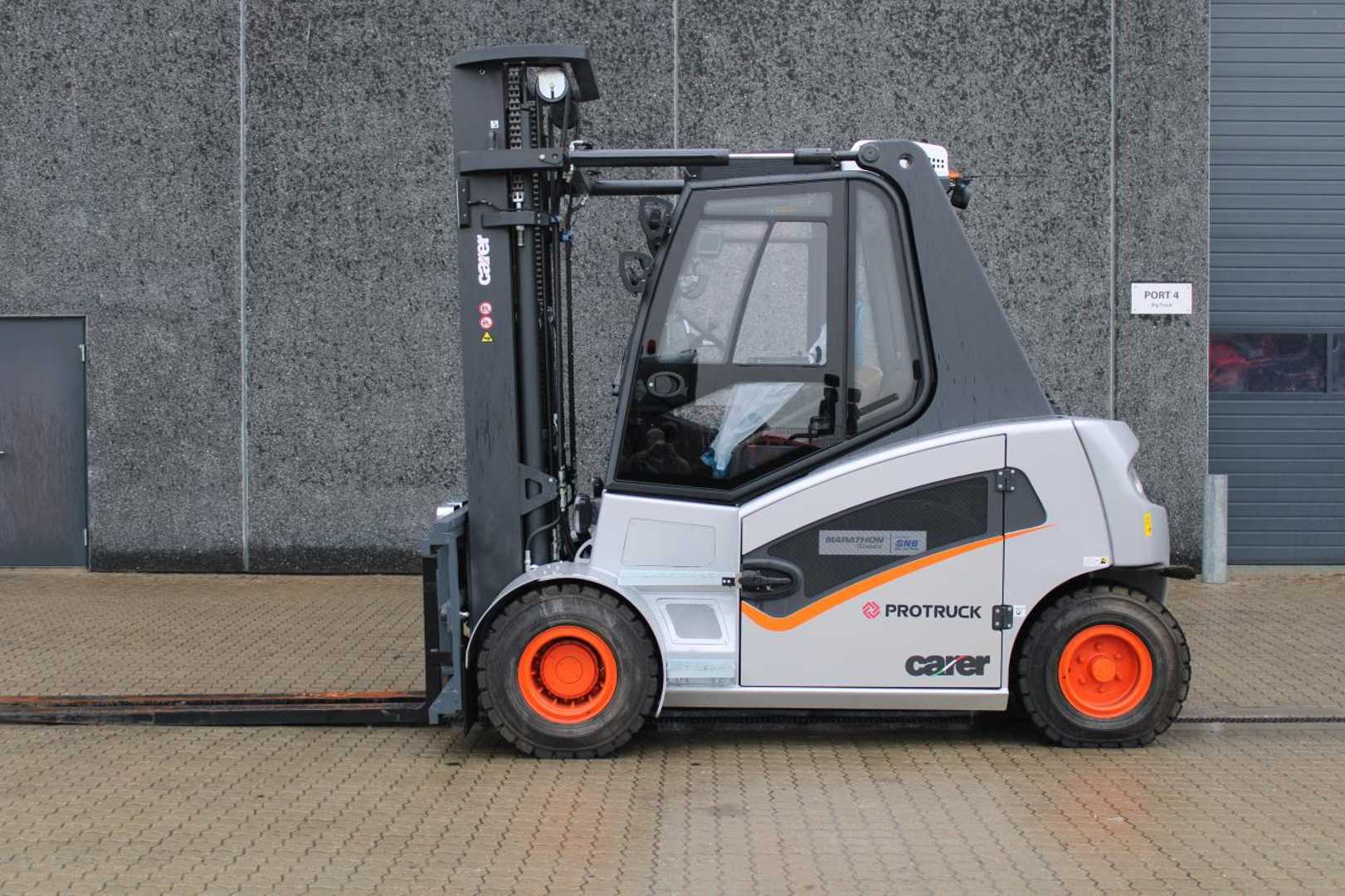 Muletto usato CARER A80-900X ELEKTRO VIERRADFRONTSTAPLER (12810015)