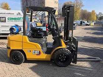 Muletto usato CATERPILLAR CAT GP35N GAS VIERRADFRONTSTAPLER (13074326) backdrop
