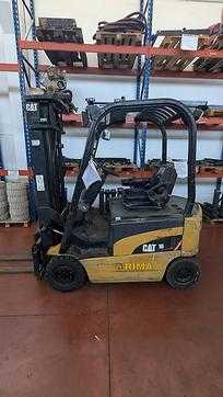 Muletto usato CATERPILLAR EP16N ELEKTRO VIERRADFRONTSTAPLER (13055739)