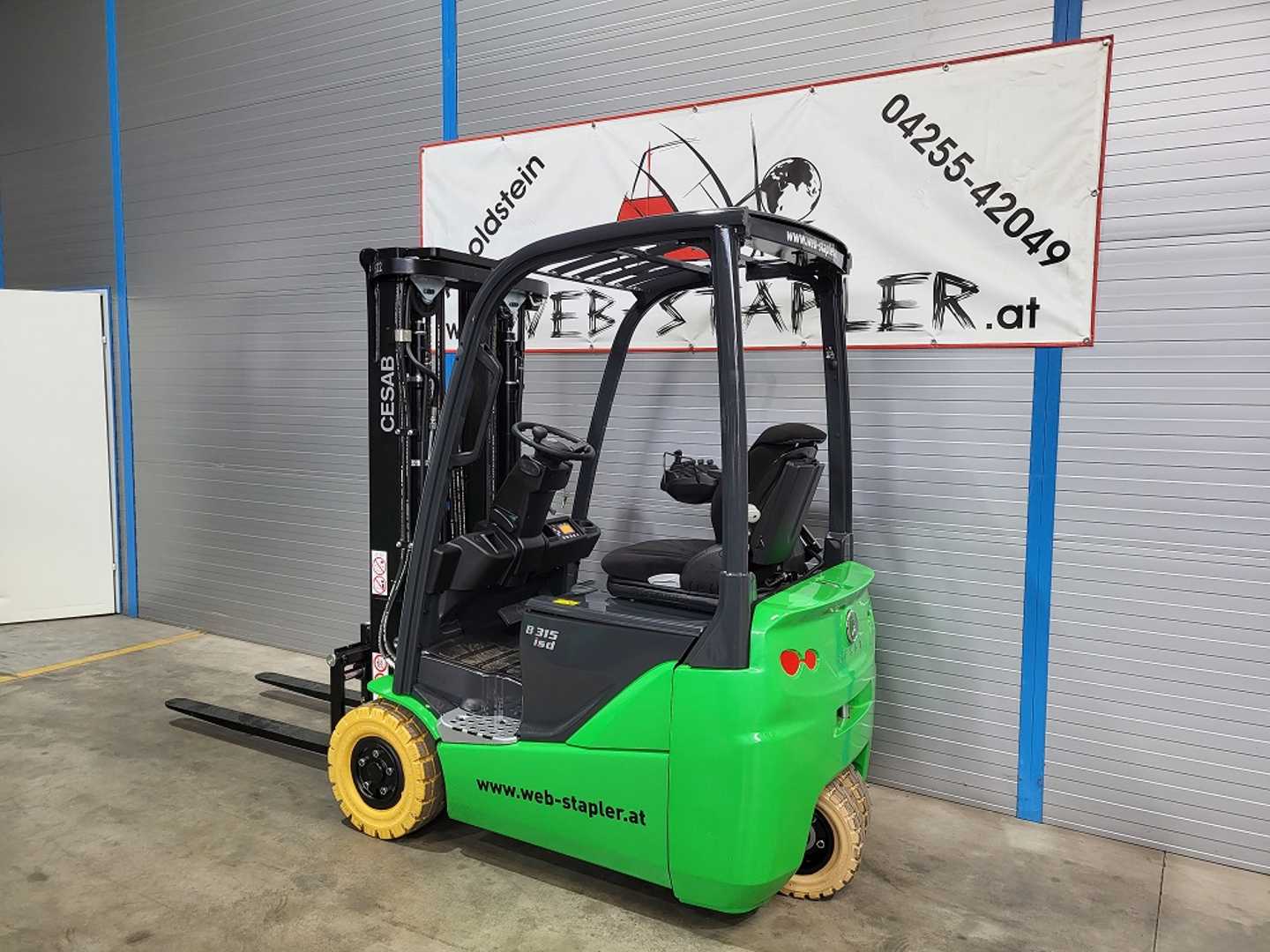 Muletto usato CESAB B315II ELEKTRO DREIRADFRONTSTAPLER (13073657)