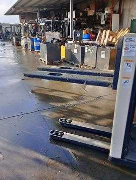 Muletto usato CROWN GPC 2040 FI/PI ELEKTRO NIEDERHUBKOMMISSIONIERER (13021303)