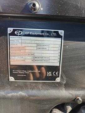 Muletto usato EP EFL30 PRO ELEKTRO VIERRADFRONTSTAPLER (13068728)