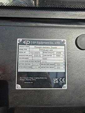 Muletto usato EP RTF25-4L1-HV ELEKTRO GELAENDESTAPLER (13068683)