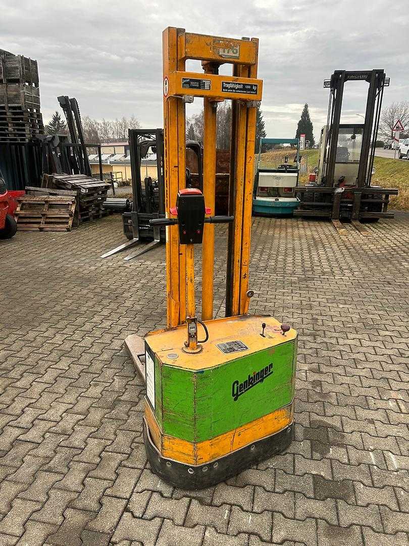 Muletto usato GENKINGER EGV 1035 ELEKTRO HOCHHUBWAGENDEICHSEL (12203587)