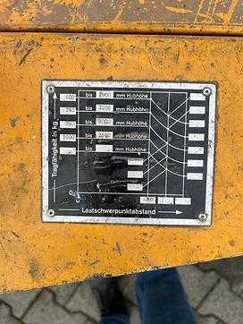 Muletto usato GENKINGER EGV 1035 ELEKTRO HOCHHUBWAGENDEICHSEL (12203587)