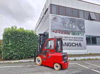 Muletto usato HANGCHA AE35 ELEKTRO VIERRADFRONTSTAPLER (12849878)