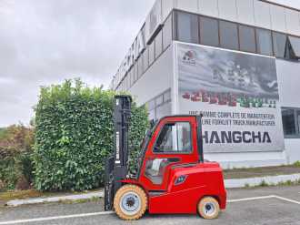 Muletto usato HANGCHA AE35 ELEKTRO VIERRADFRONTSTAPLER (12849878)