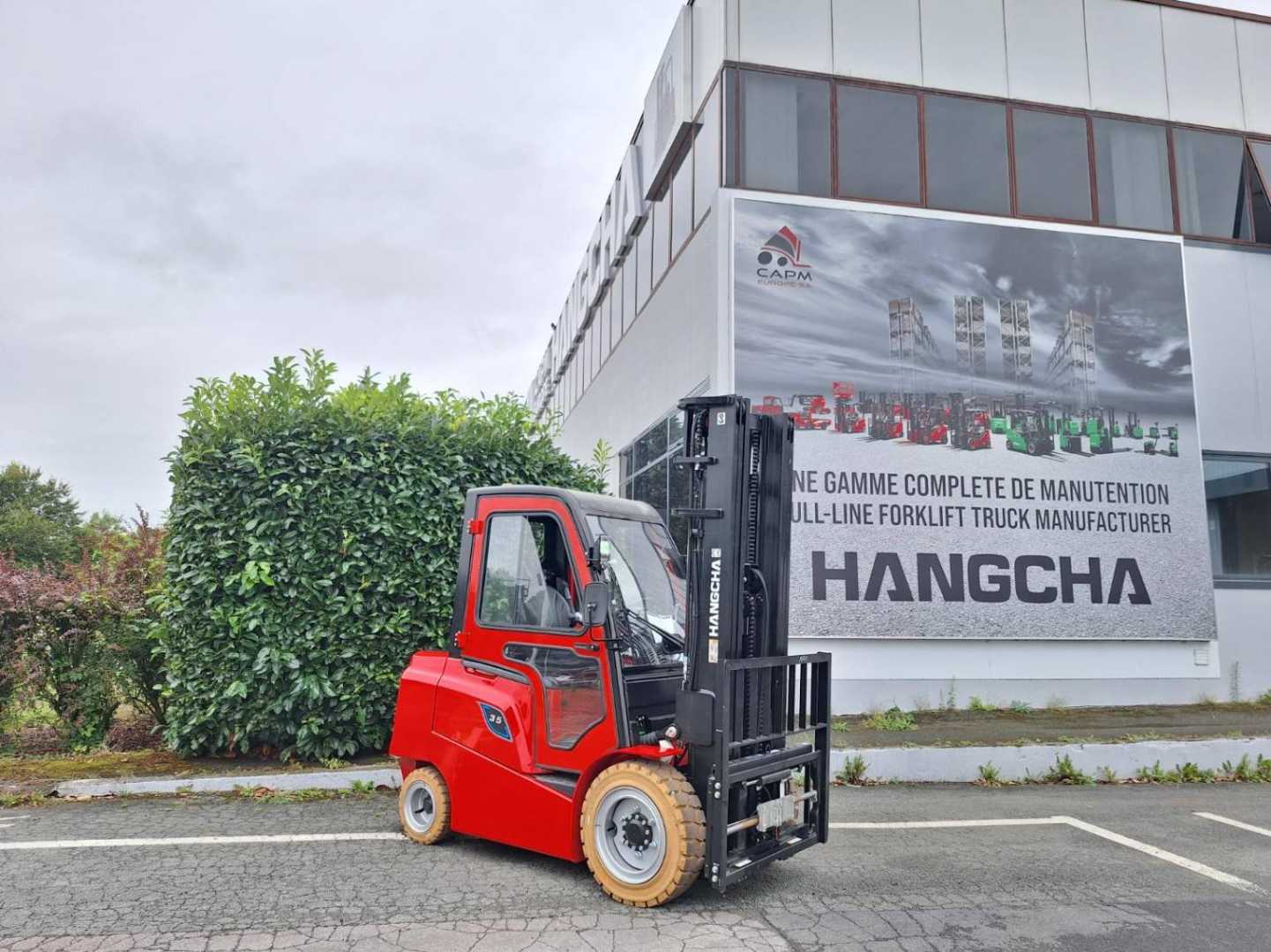 Muletto usato HANGCHA AE35 ELEKTRO VIERRADFRONTSTAPLER (12849878)