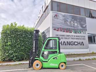 Muletto usato HANGCHA XC30i ELEKTRO VIERRADFRONTSTAPLER (13069402)