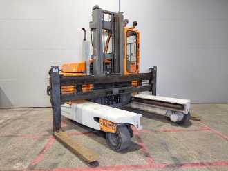 Muletto usato HUBTEX DQ30-G GAS SEITENSTAPLER (13030548)
