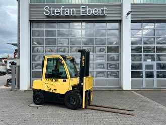 Muletto usato HYSTER 3,6m / nur 3.510h DIESEL VIERRADFRONTSTAPLER (13040311) backdrop