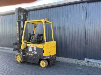 Muletto usato HYSTER E4.00XL ELEKTRO VIERRADFRONTSTAPLER (13075970)