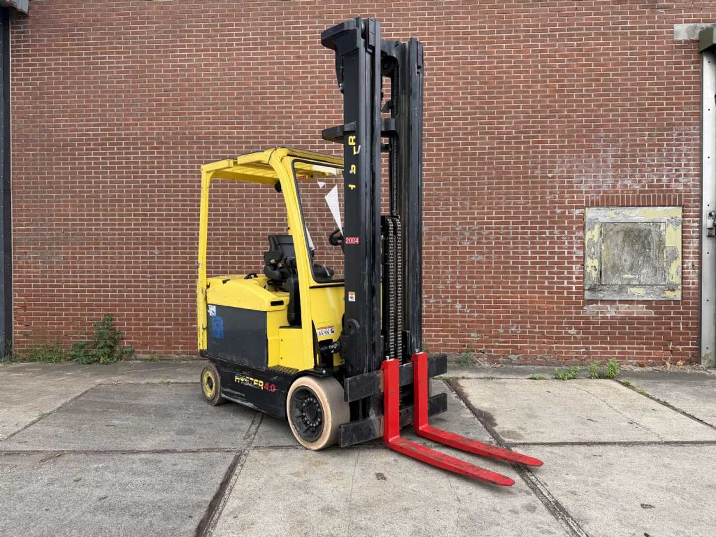 Muletto usato HYSTER E4.0XN ELEKTRO VIERRADFRONTSTAPLER (13060753)