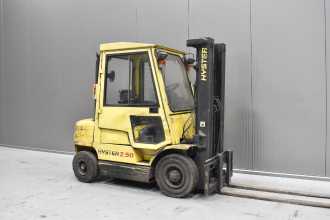 Muletto usato HYSTER H 2.50 XM /59128/ DIESEL VIERRADFRONTSTAPLER (13075003) backdrop
