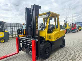 Muletto usato HYSTER H 5.00FT /Triplex 5000 mm/Like new/Only 3662 hours !!! GAS VIERRADFRONTSTAPLER (13022613)