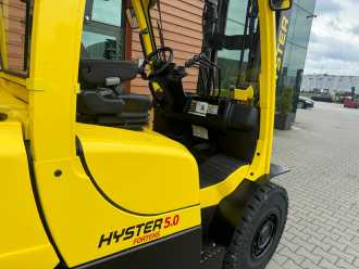 Muletto usato HYSTER H 5.00FT /Triplex 5000 mm/Like new/Only 3662 hours !!! GAS VIERRADFRONTSTAPLER (13022613)