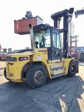 Muletto usato HYSTER H10.00XM6 DIESEL VIERRADFRONTSTAPLER (13022399)