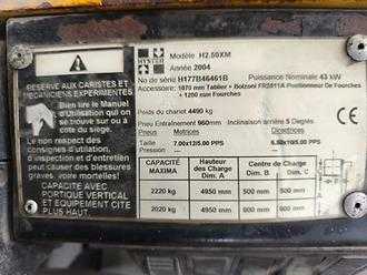 Muletto usato HYSTER H2.50XM DIESEL VIERRADFRONTSTAPLER (13043572)