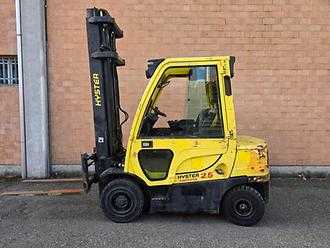 Muletto usato HYSTER H2.5FT DIESEL VIERRADFRONTSTAPLER (12978766) backdrop