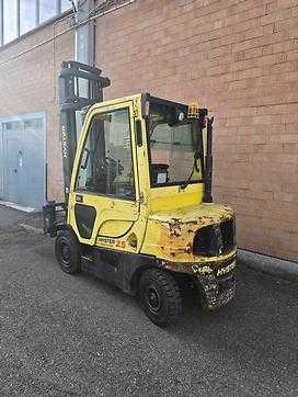 Muletto usato HYSTER H2.5FT DIESEL VIERRADFRONTSTAPLER (12978766)