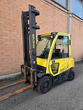 Muletto usato HYSTER H2.5FT DIESEL VIERRADFRONTSTAPLER (12978766)
