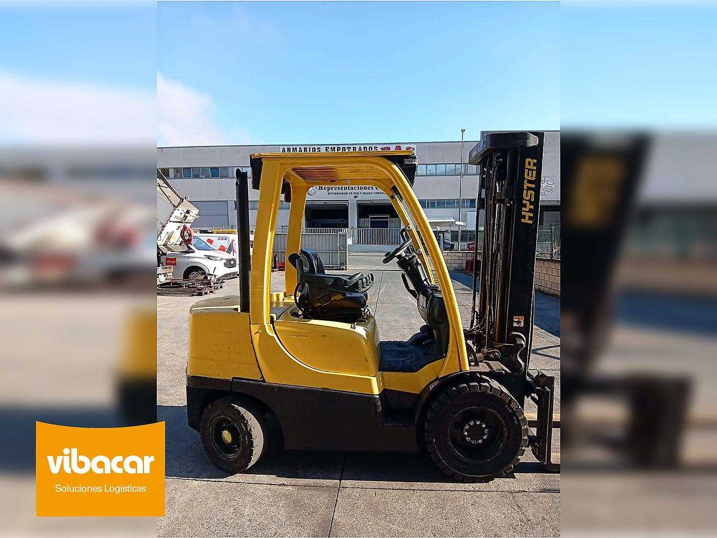 Muletto usato HYSTER H3.0FT DIESEL VIERRADFRONTSTAPLER (13074391)