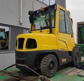 Muletto usato HYSTER H4.0FT6 DIESEL VIERRADFRONTSTAPLER (12115062) backdrop